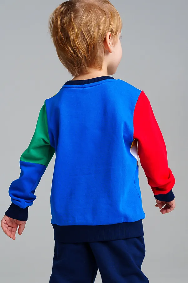 Свитшот  PLAYTODAY, разноцветный - фото 2