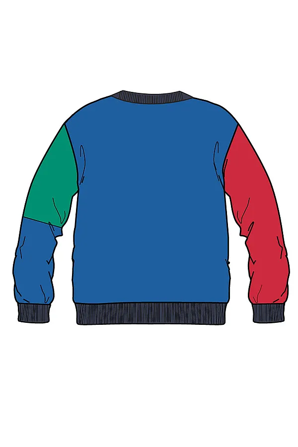 Свитшот  PLAYTODAY, разноцветный - фото 2