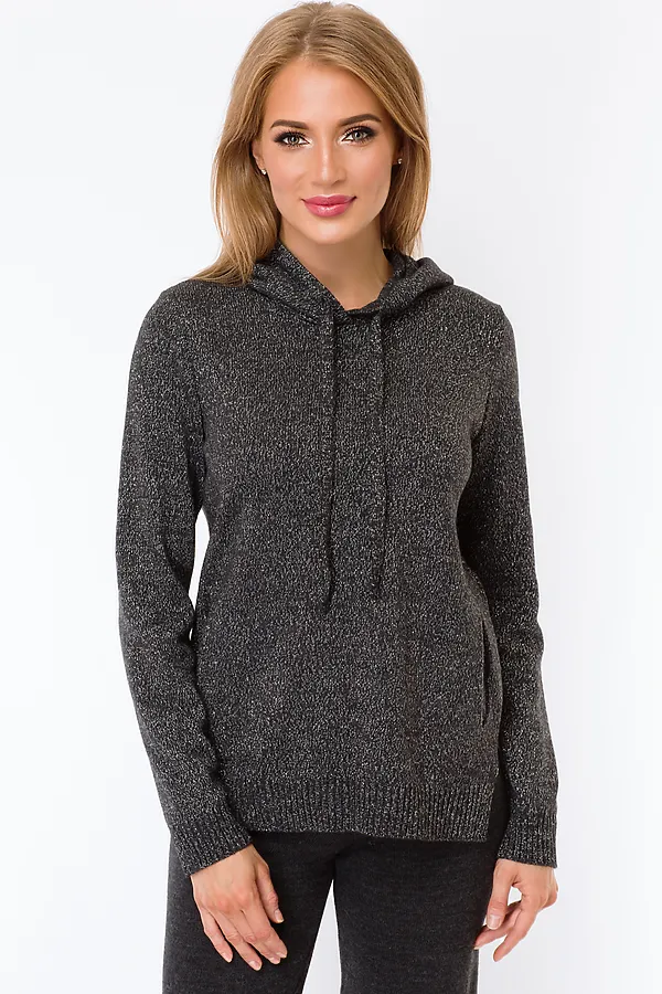 Костюм (Джоггеры + Толстовка) VAY, антрацит/металнить сильвер - фото 2