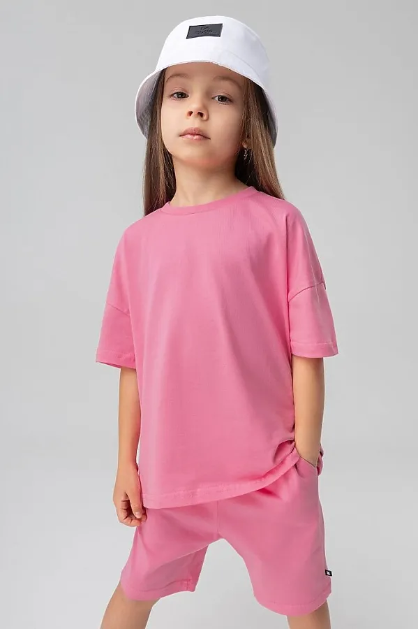 Комплект (Футболка+Шорты) BODO-S, розовый - фото 2