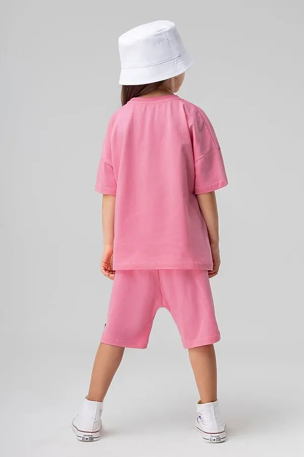 Комплект (Футболка+Шорты) BODO-S, розовый - фото 2