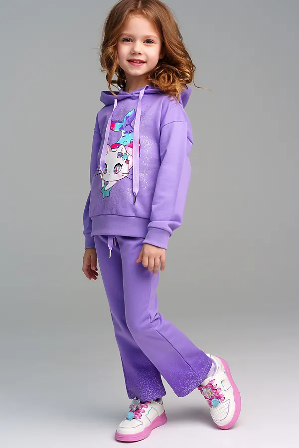 Худи PLAYTODAY, фиолетовый - фото 2