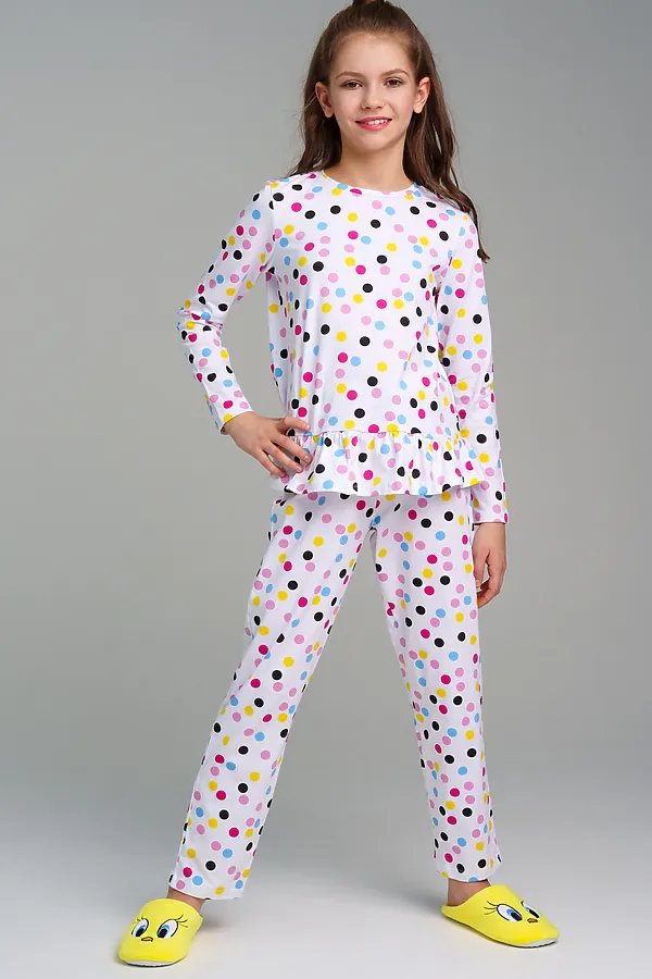 Пижама PLAYTODAY, белый,разноцветный - фото 2