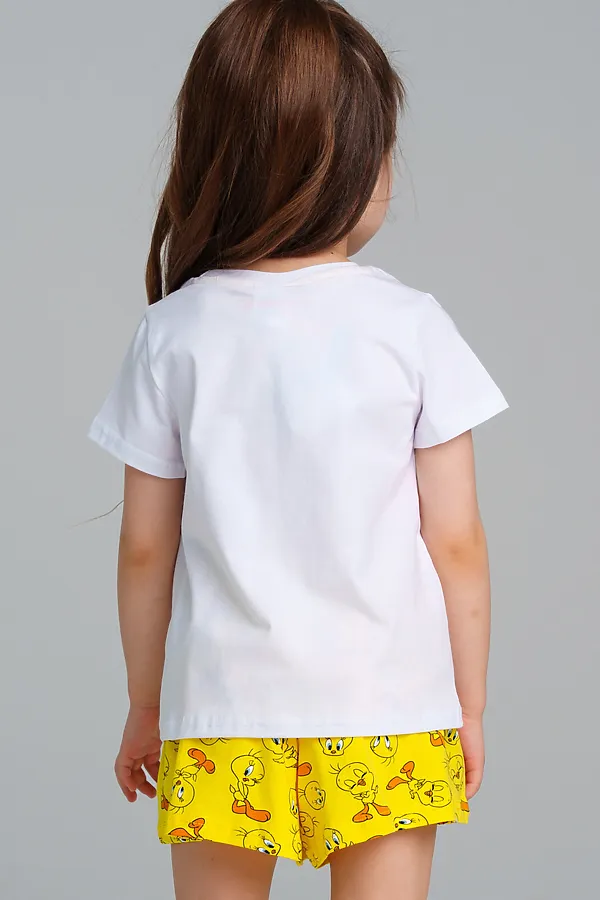 Пижама PLAYTODAY, белый,жёлтый - фото 2