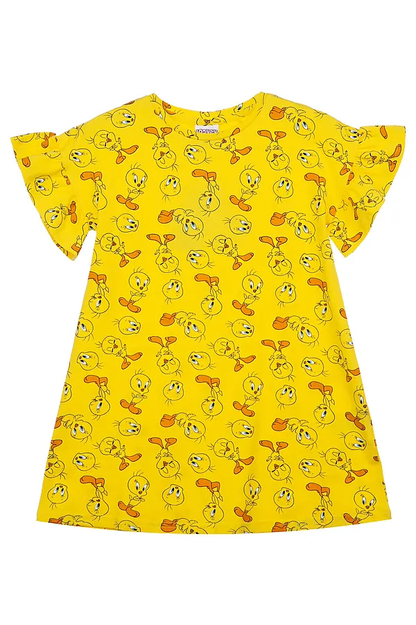 Сорочка PLAYTODAY, жёлтый - фото 2