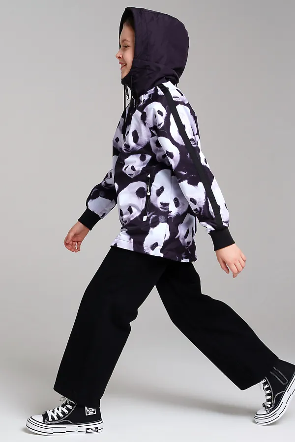 Куртка PLAYTODAY, черный,белый - фото 2