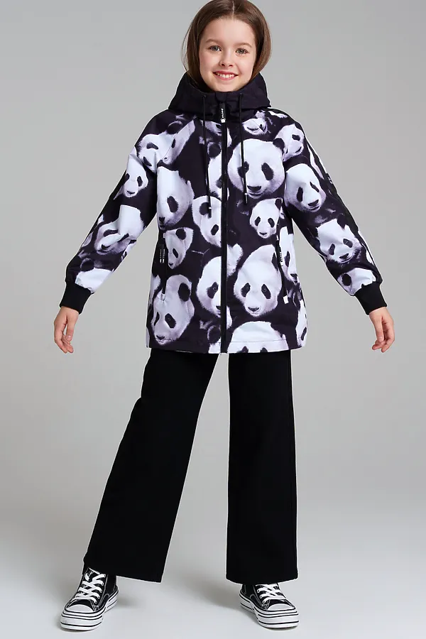 Куртка PLAYTODAY, черный,белый - фото 2