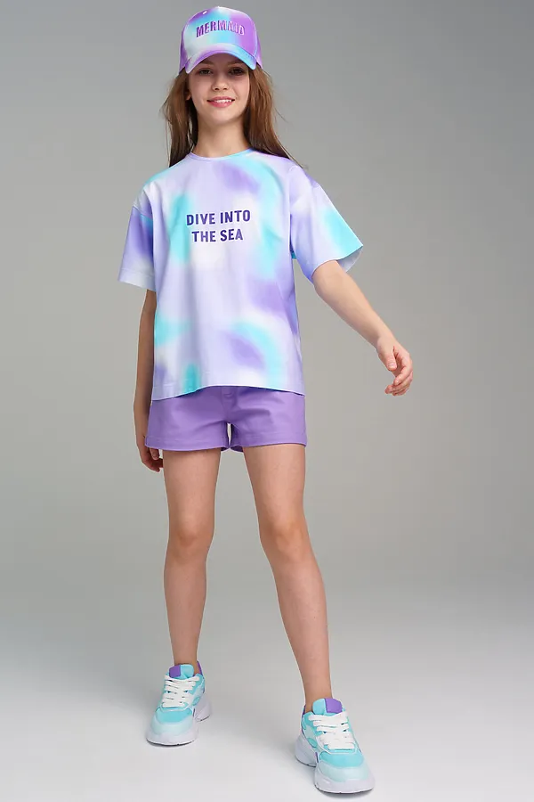 Шорты PLAYTODAY, сиреневый - фото 2