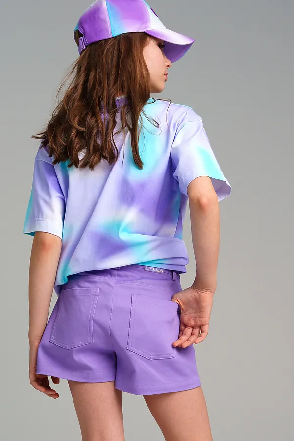 Шорты PLAYTODAY, сиреневый - фото 2