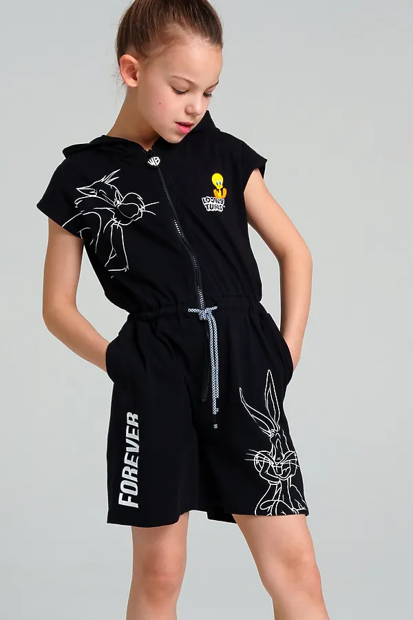 Комбинезон PLAYTODAY, черный - фото 2