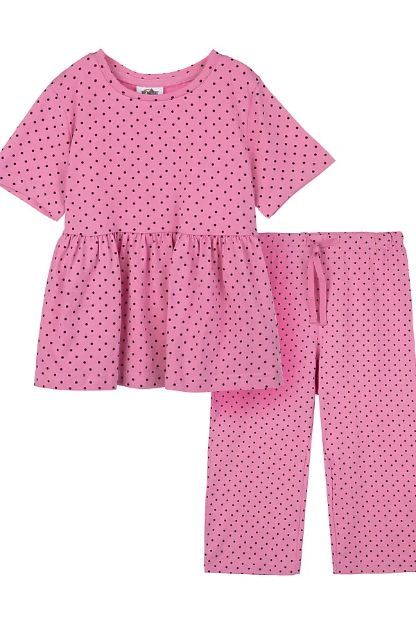 Пижама  PLAYTODAY, светло-розовый,черный - фото 2