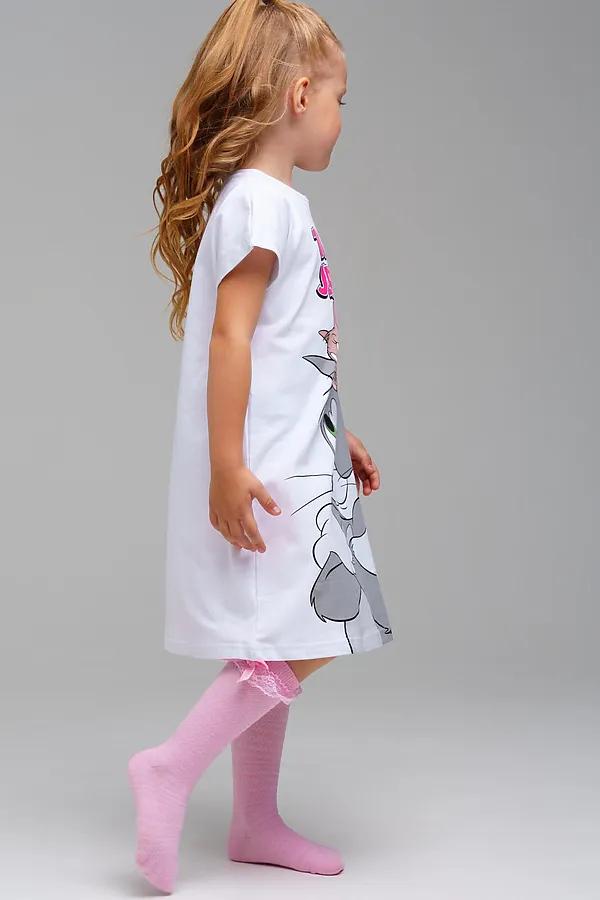 Сорочка ночная PLAYTODAY, белый,разноцветный - фото 2