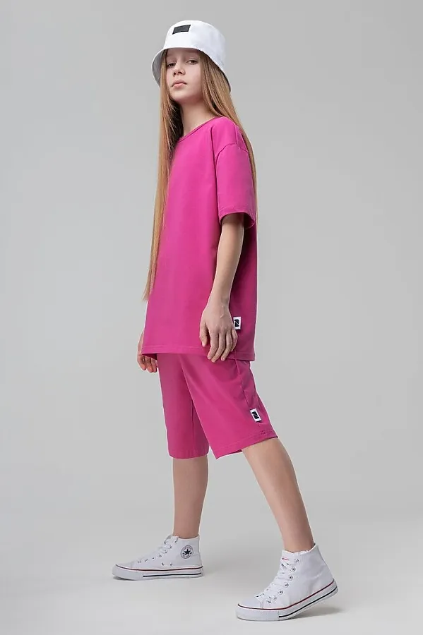 Костюм (Футболка+Шорты) BODO, розовый - фото 2