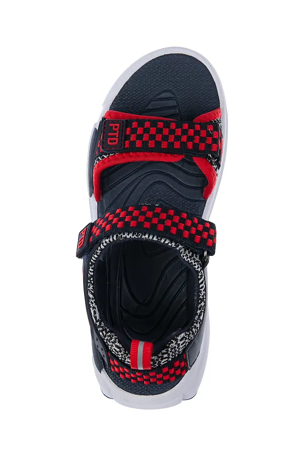 Сандалии PLAYTODAY, тёмно-синий,красный - фото 2