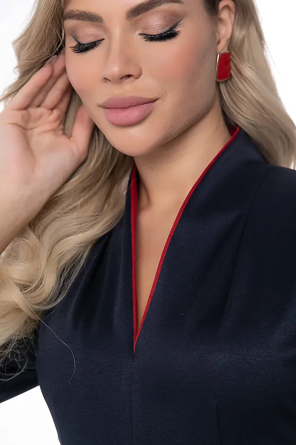 Платье LADY TAIGA, синее - фото 2