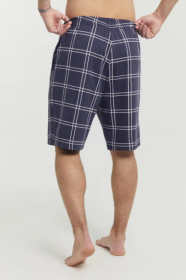 Шорты  MARK FORMELLE, клетка на т.синем - фото 2