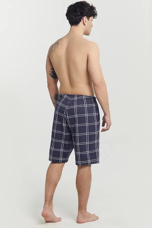 Шорты  MARK FORMELLE, клетка на т.синем - фото 2