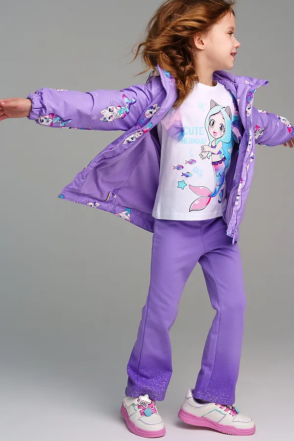 Куртка PLAYTODAY, фиолетовый - фото 2