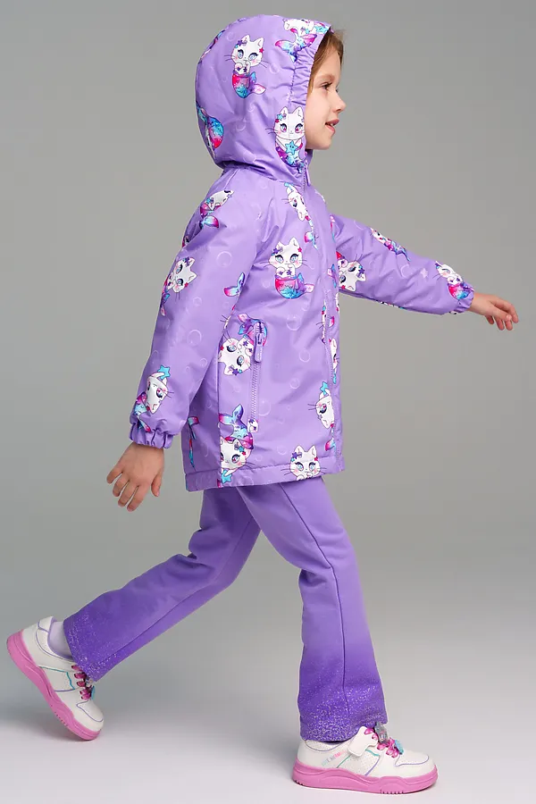 Куртка PLAYTODAY, фиолетовый - фото 2