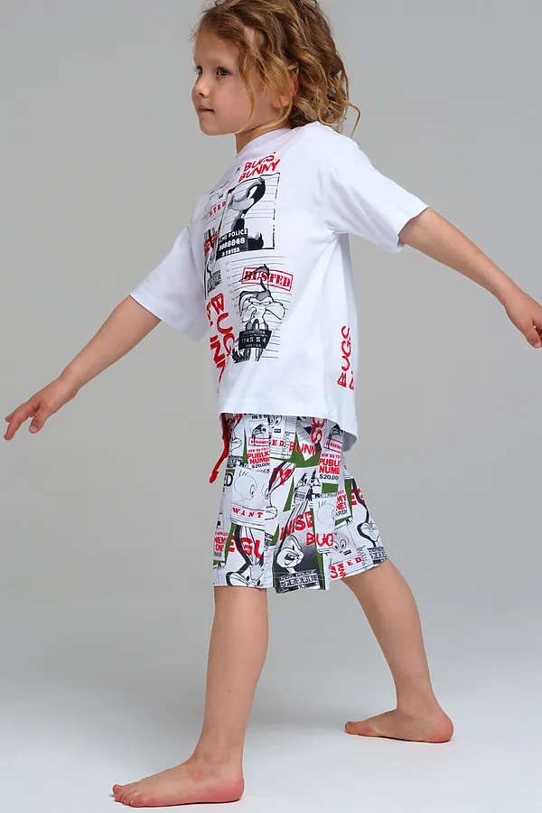 Пижама PLAYTODAY, белый,разноцветный - фото 2