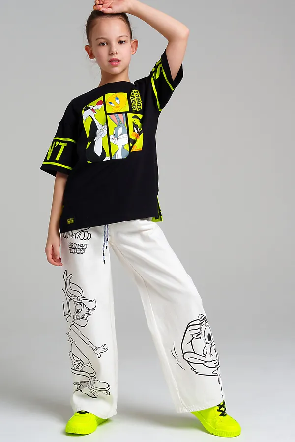 Джинсы PLAYTODAY, белый - фото 2