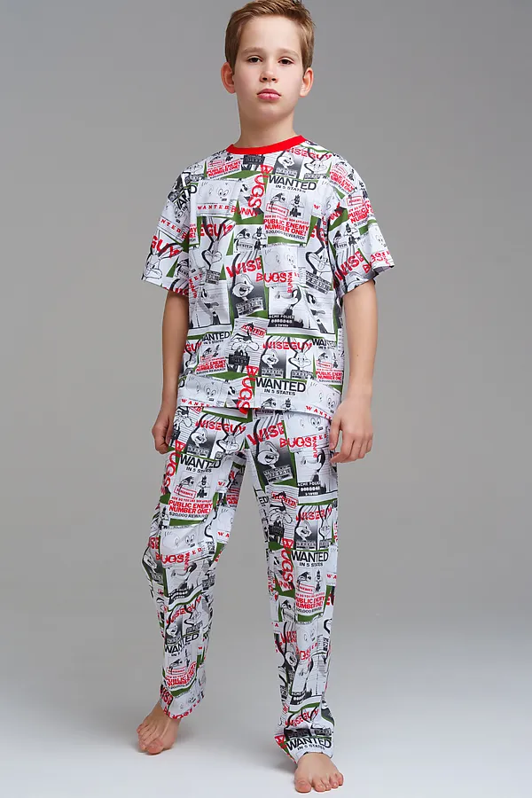 Пижама PLAYTODAY, разноцветный - фото 2