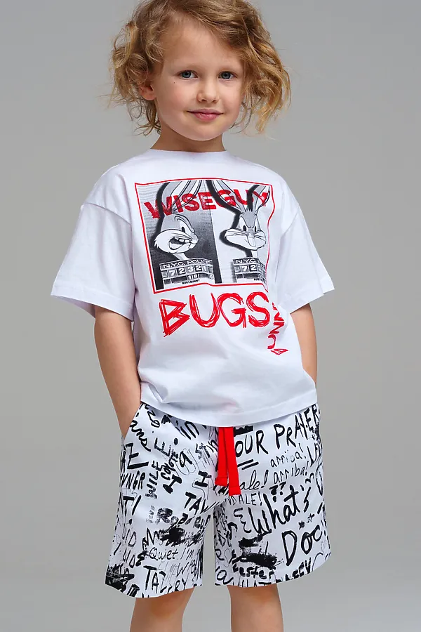 Пижама PLAYTODAY, белый,разноцветный - фото 2