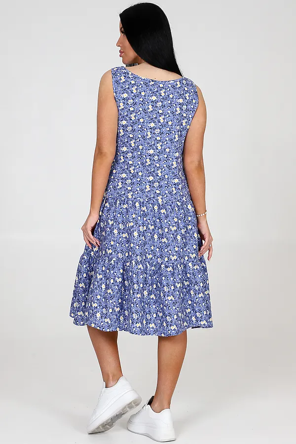 Сарафан 24784 НАТАЛИ, синий - фото 2