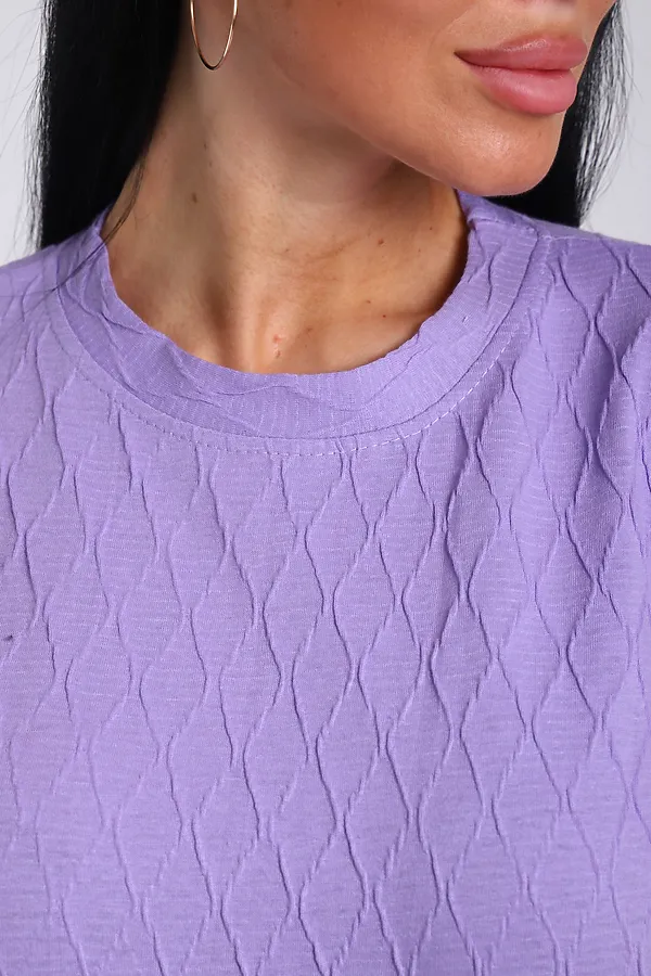 Свитшот 52310 НАТАЛИ, лавандовый - фото 2