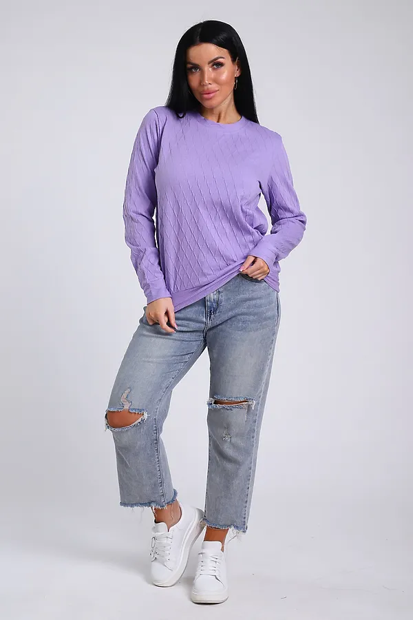 Свитшот 52310 НАТАЛИ, лавандовый - фото 2