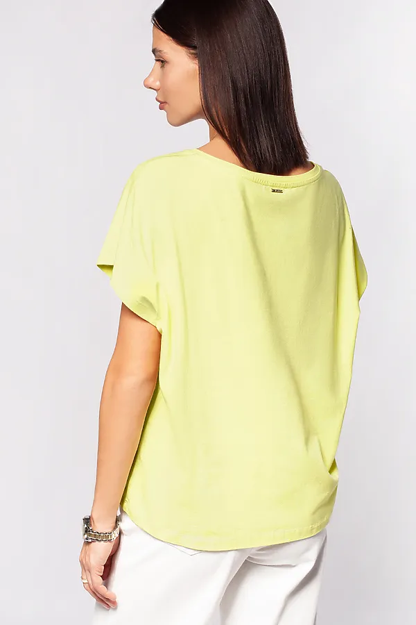 Футболка  VILATTE, лимонный - фото 2