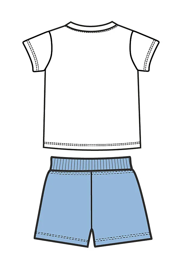 Комплект  PLAYTODAY, белый,голубой - фото 2