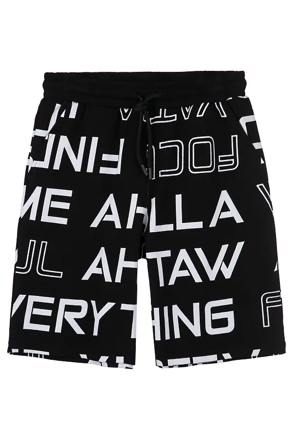 Шорты PLAYTODAY, черный,белый - фото 2