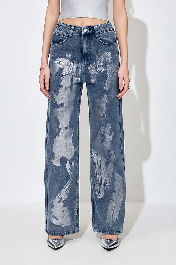 Джинсы CONCEPT CLUB, серебряный - фото 2