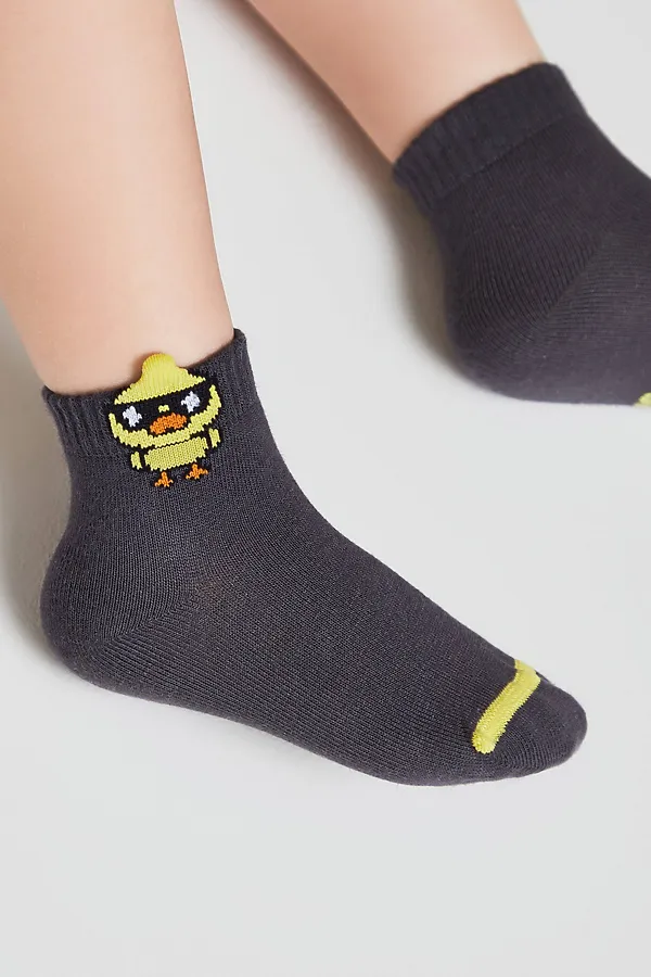 Носки CONTE KIDS, темно-серый - фото 2