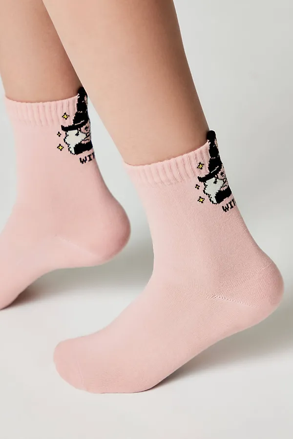 Носки CONTE KIDS, пепельно-розовый - фото 2