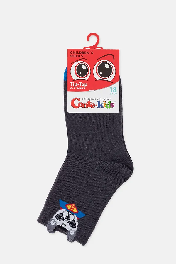 Носки CONTE KIDS, темно-серый - фото 2