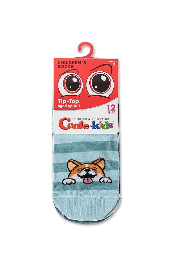 Носки 3п. CONTE KIDS, ассорти - фото 2