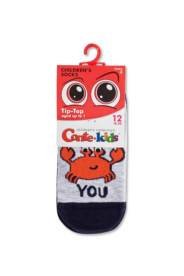 Носки 3п. CONTE KIDS, ассорти - фото 2