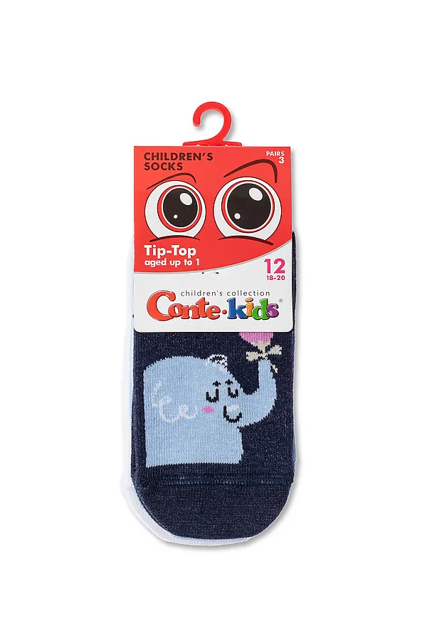 Носки 3п. CONTE KIDS, ассорти - фото 2