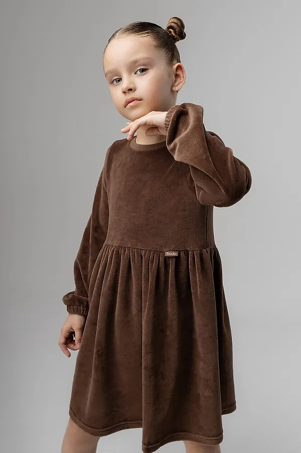 Платье BODO-S, какао - фото 2