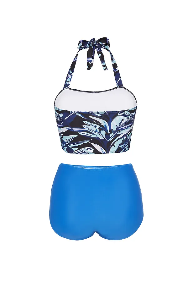 Купальник "Смотреть на море" Nothing But Love, светло-синий, темно-синий, белый - фото 2