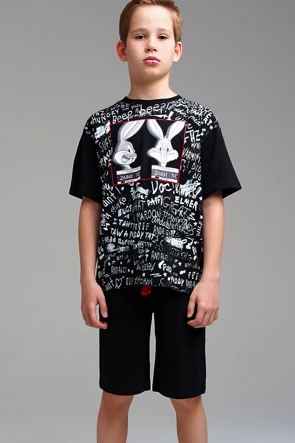 Пижама PLAYTODAY, черный - фото 2