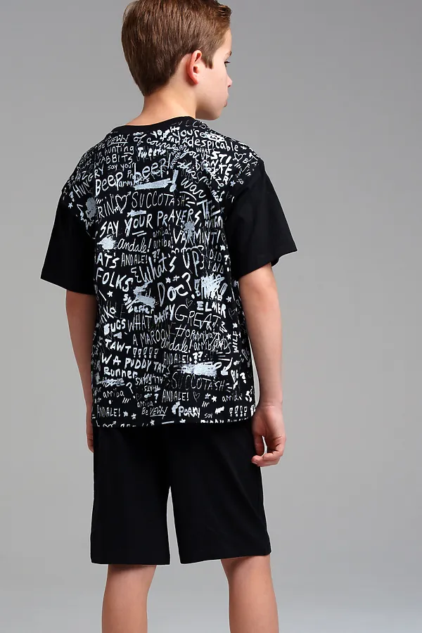 Пижама PLAYTODAY, черный - фото 2