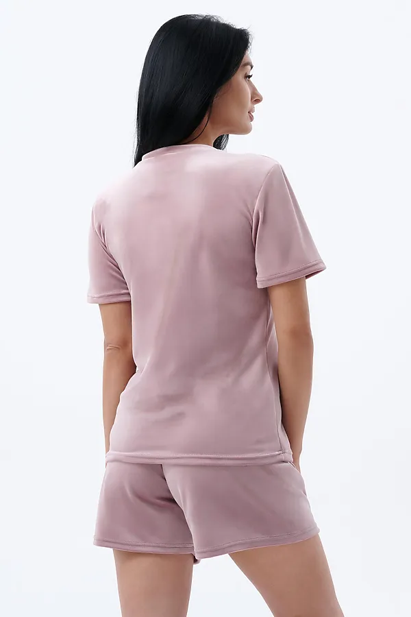 Костюм (Футболка+Шорты) LIKA DRESS, лиловый - фото 2