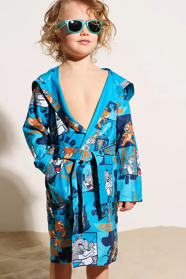 Халат  PLAYTODAY, разноцветный - фото 2