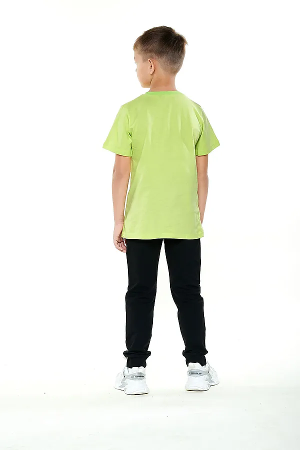 Футболка LET'S GO, салатовый - фото 2