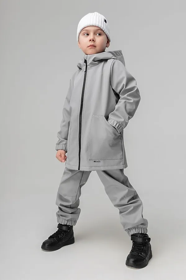 Комплект (Куртка+Брюки) BODO, светло-серый - фото 2