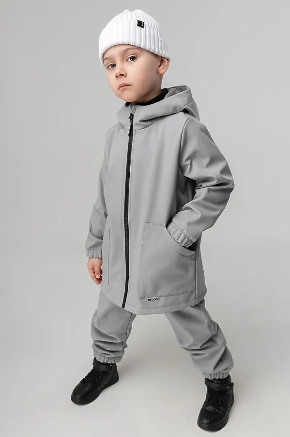 Комплект (Куртка+Брюки) BODO, светло-серый - фото 2