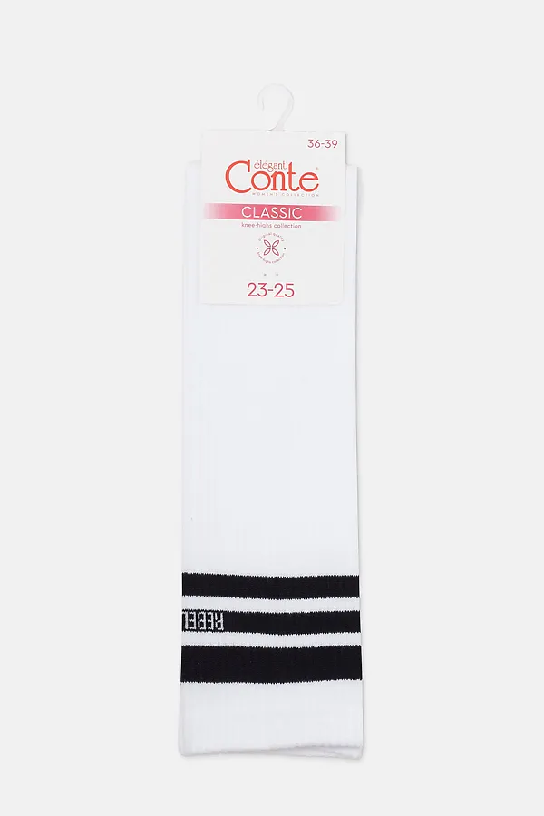Гольфы CONTE ELEGANT, белый - фото 2